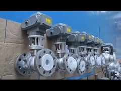 Klep bola segel keras Klep bola industri listrik dua bagian