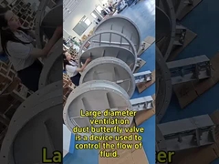 Katup Kupu-kupu untuk Saluran Ventilasi Kaliber Besar