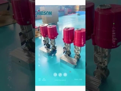 Katup keramik listrik suhu tinggi tiga arah