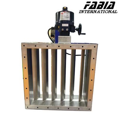 Ss Flaper Ventilasi Saluran Flapper Valve Gas Damper Valve Ss
