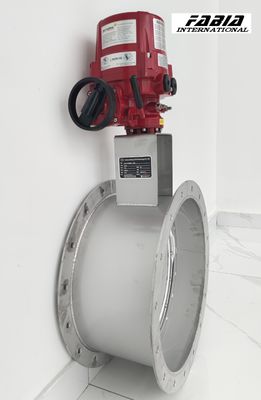 Ss Flaper Ventilasi Saluran Flapper Valve Gas Damper Valve Ss