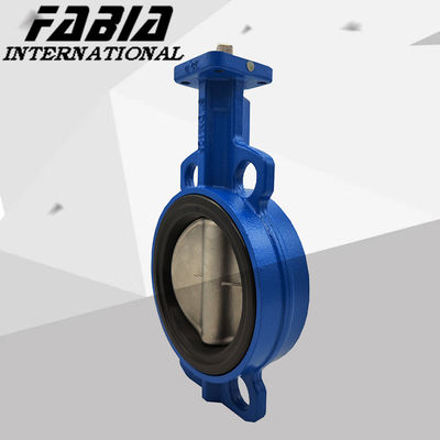 Operasi listrik yang dapat disesuaikan WCB Butterfly Valve Wafer Soft Seat Valve Untuk opsi ekonomi industri