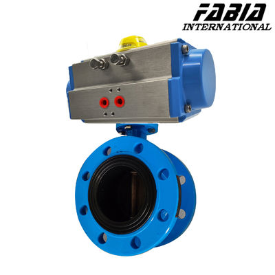 Pneumatic Rubber Flanged Flanged Rubber Butterfly Valve
