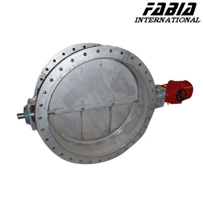 4 inci 6 3 Baja tahan karat Klep Kupu-kupu Listrik Flanged