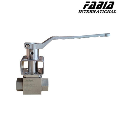 Valve bola tekanan tinggi dari stainless steel manual