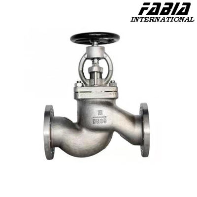 24 Inch Suhu Tinggi Globe Valve Flange Baja tahan karat