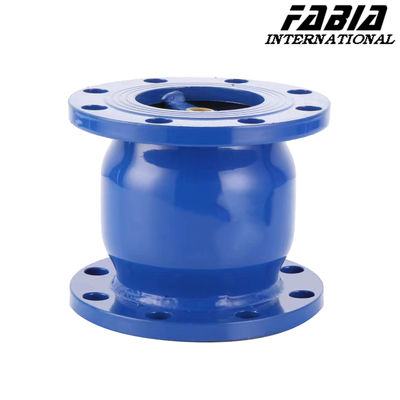 Flang katup tujuan khusus Silencing Cross Flow Check Valve