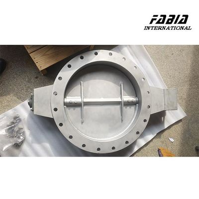 Pneumatic SCR Exhaust Gas Butterfly Valve andal dan tahan lama untuk industri kelautan