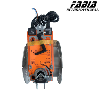 DN125 Klep Kupu-kupu Listrik Klep Listrik Baja Karbon